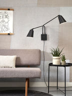 it's about RoMi Wandlamp Bremen - Zwart