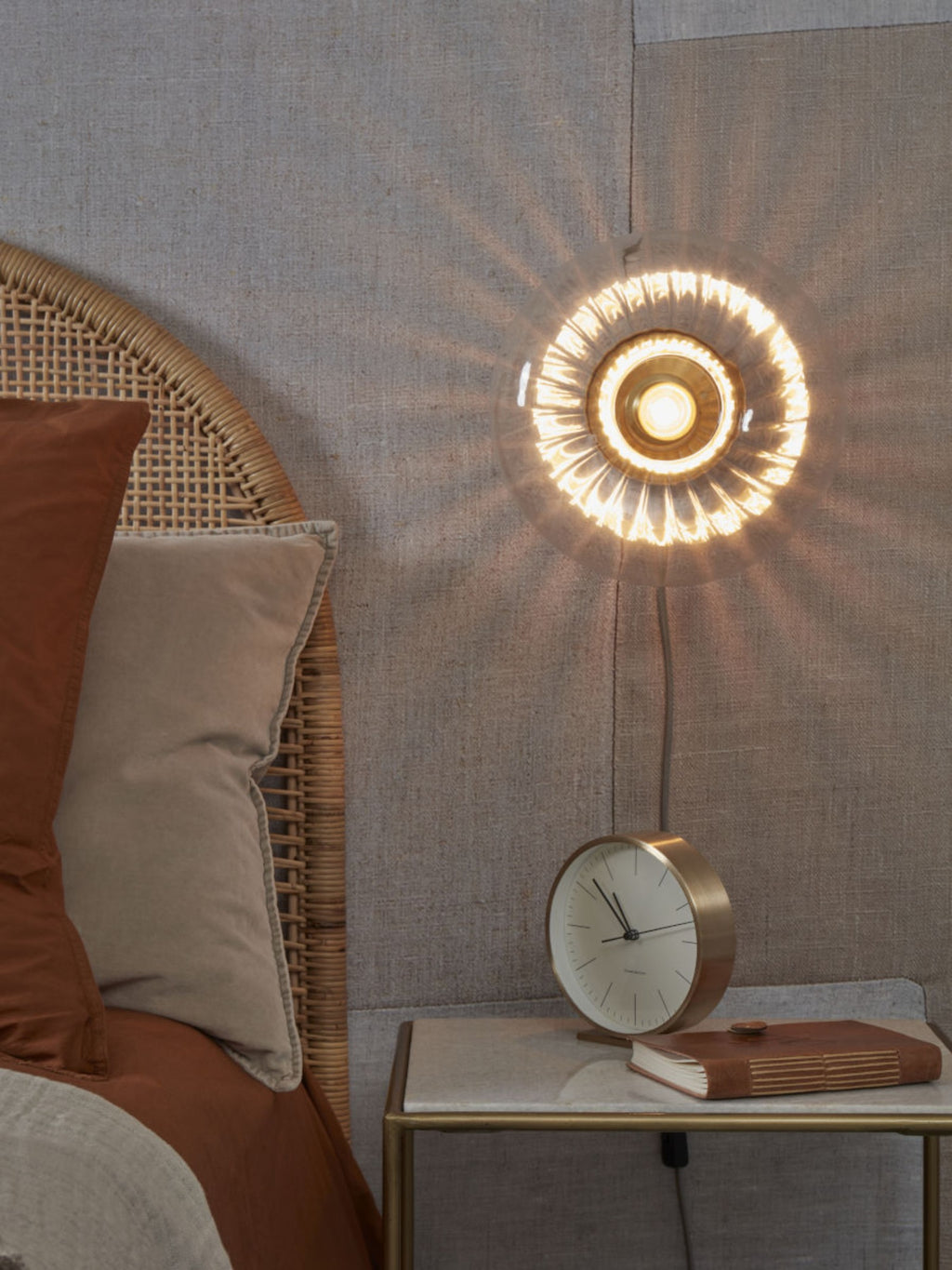 it's about RoMi Wandlamp Brussels - Goud