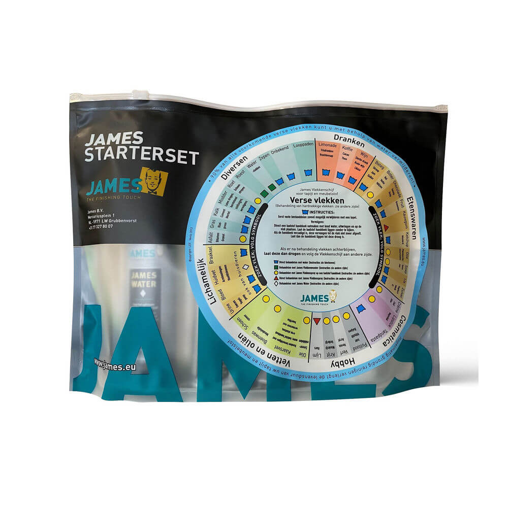 James Starterset - Textiel Reinigingsset - 100 ml