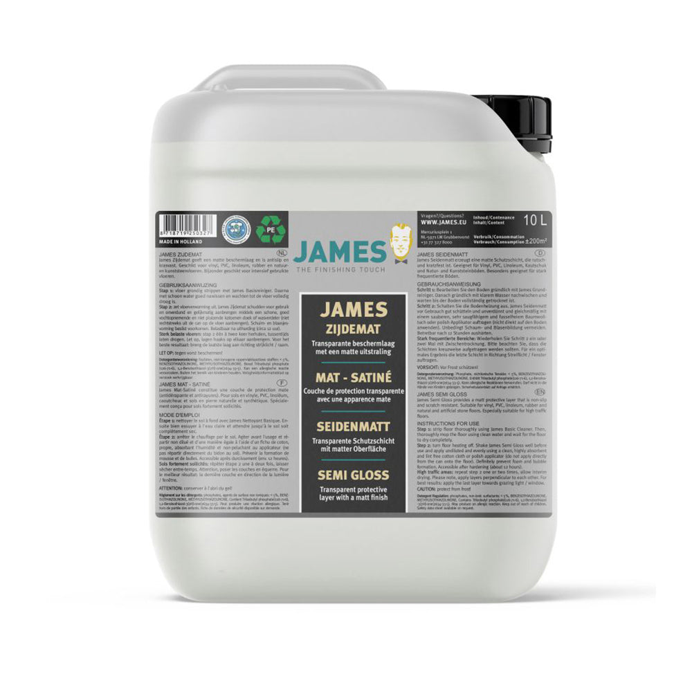 James Zijdemat - Vloer Polish - 10 Liter