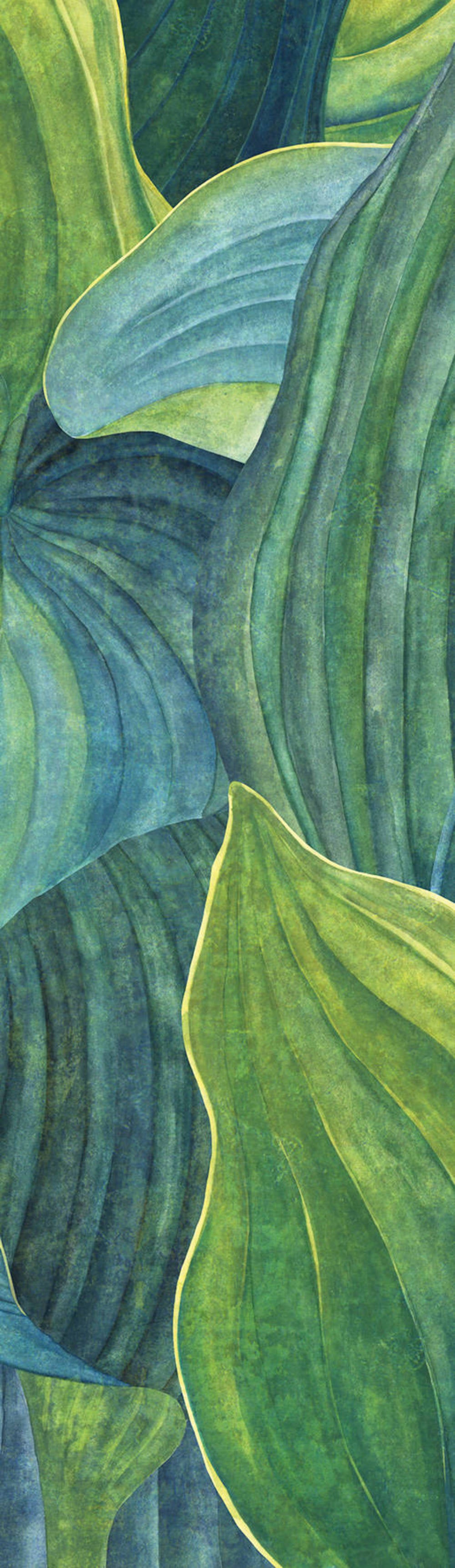 Masureel Wall Designs II DG2HOS1011 Hosta Aqua
