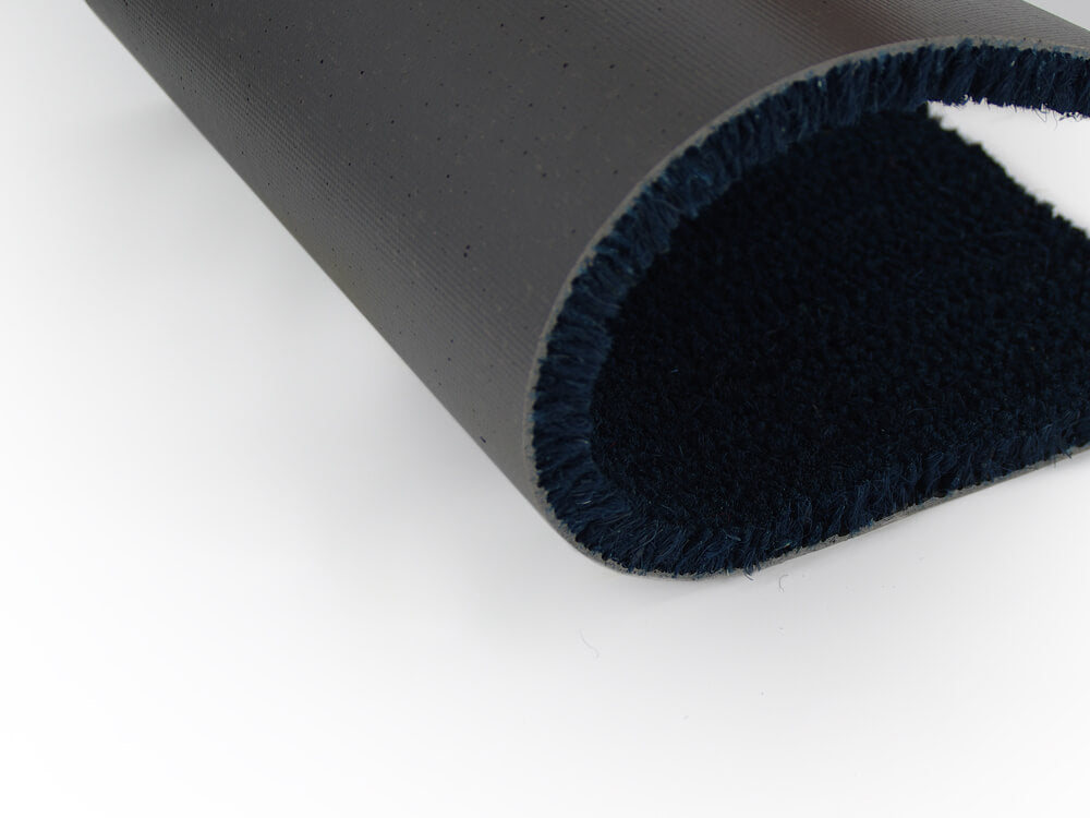 Kokosmat Blauw op maat - 17 mm dik