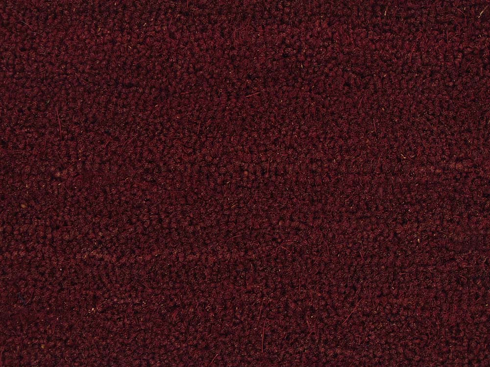 Kokosmat Bordeaux - 17 mm dik