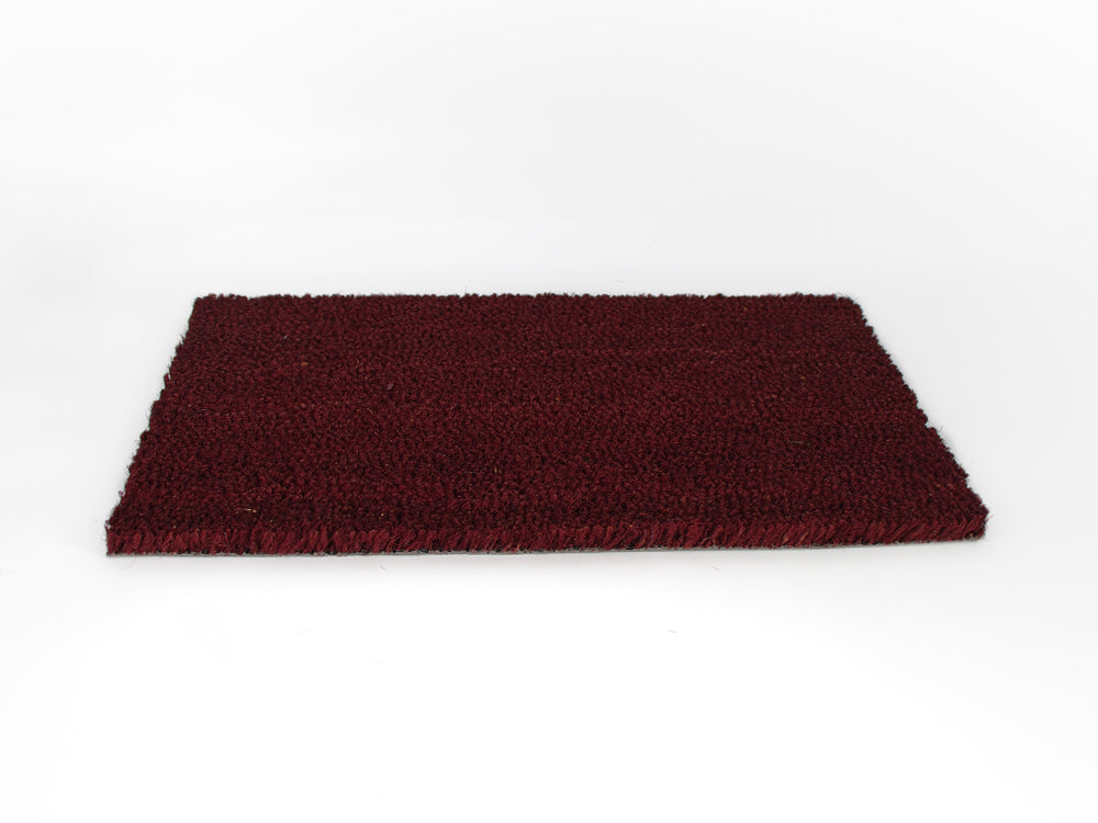 Kokosmat Bordeaux - 17 mm dik