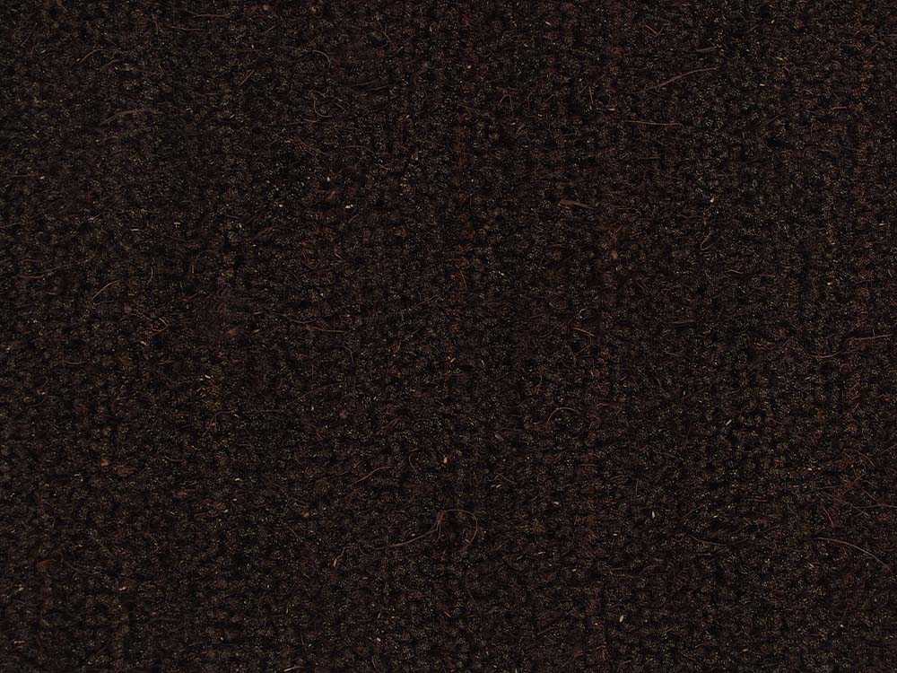 Staal Kokosmat Bruin - 17 mm dik