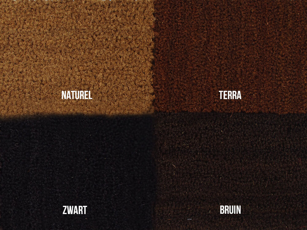 Kokosmat Naturel op maat - 17 mm dik