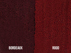 Kokosmat Bordeaux op maat - 17 mm dik