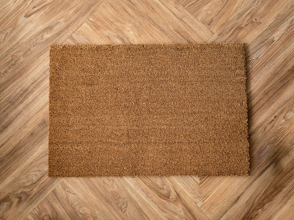 Kokosmat Naturel op maat - 17 mm dik