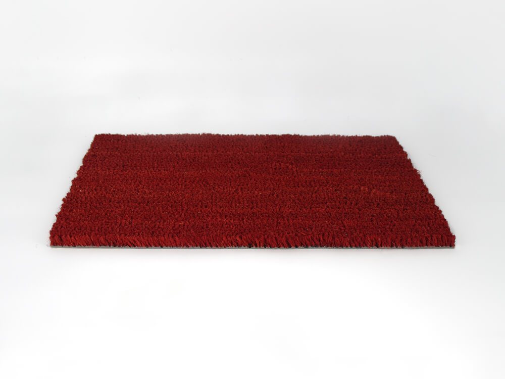Kokosmat Rood - 17 mm dik