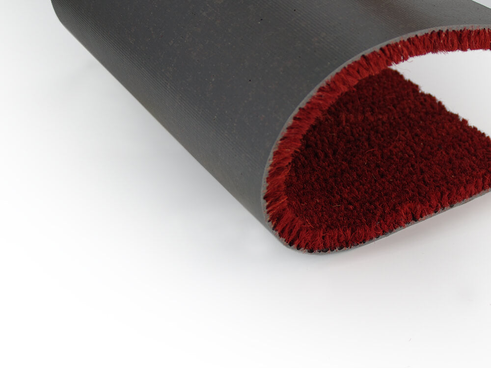 Kokosmat Rood op maat - 17 mm dik