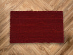 Kokosmat Rood op maat - 17 mm dik