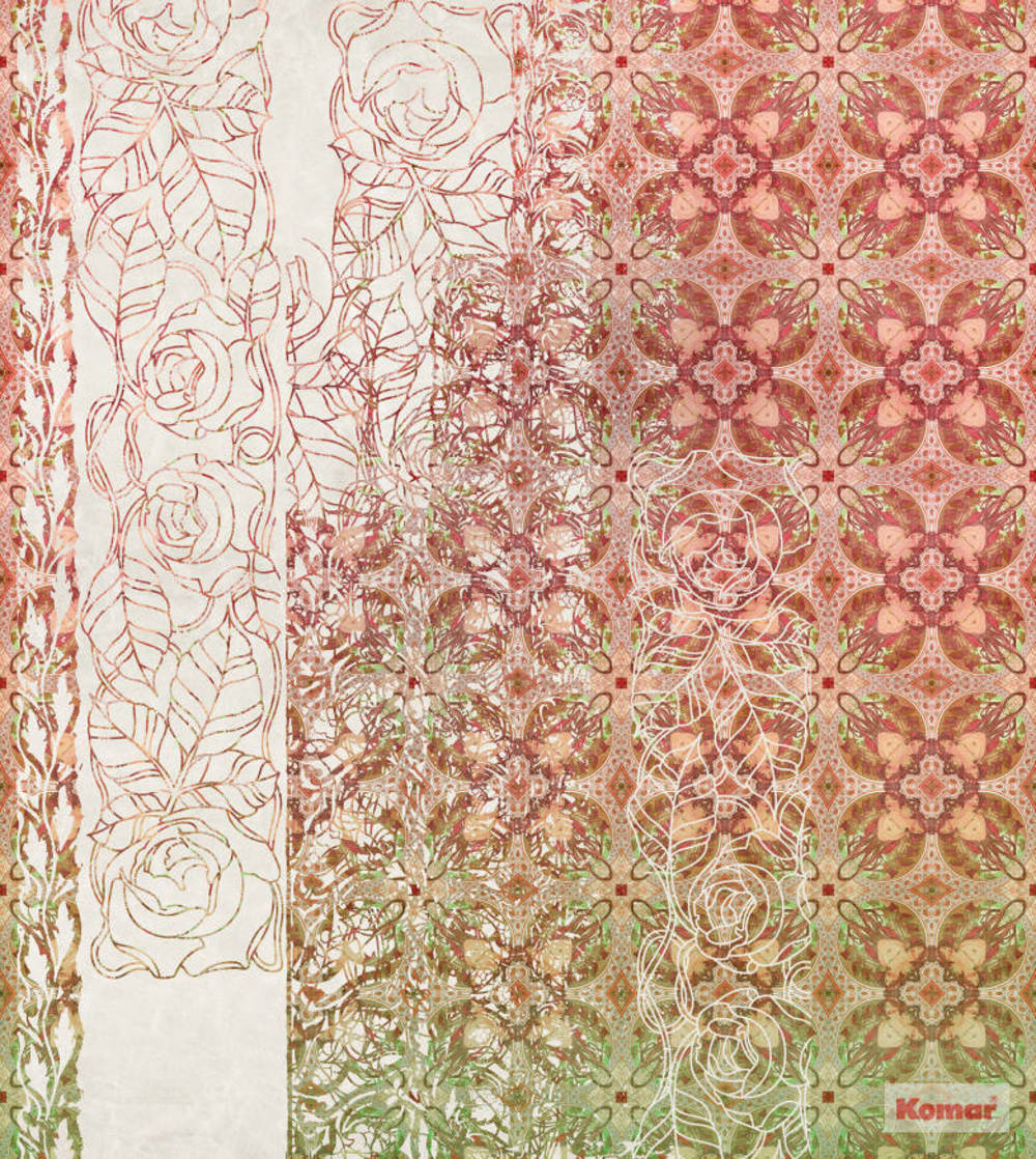 Komar Heritage Art Nouveau Rouge HX5-040