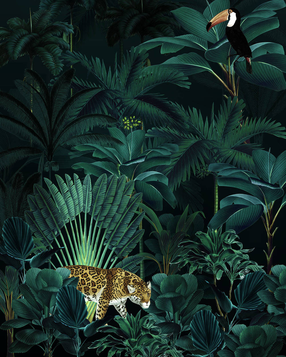 Komar Home Jungle Night X4-1027