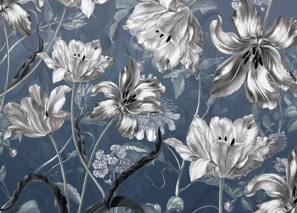 Komar Home Merian Blue X7-1041