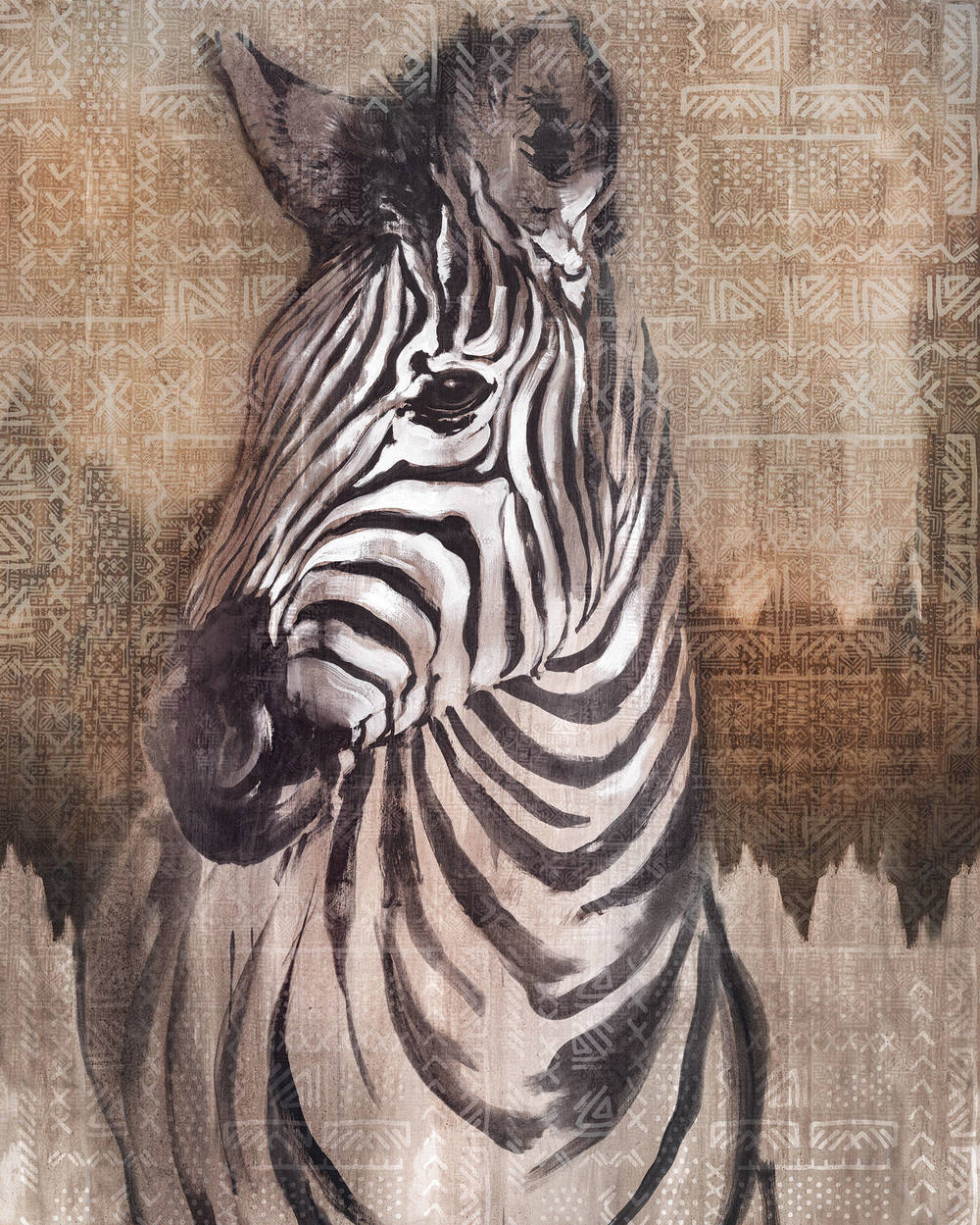 Komar Home Zebra X4-1010