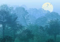 Komar Ink Deep in the Jungle INX8-052