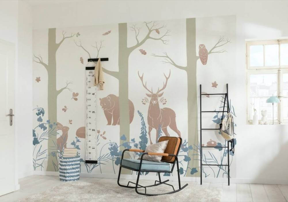 Komar Ink Forest Animals INX8-065
