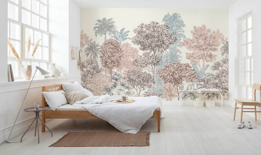 Komar Ink Painted Trees INX8-024