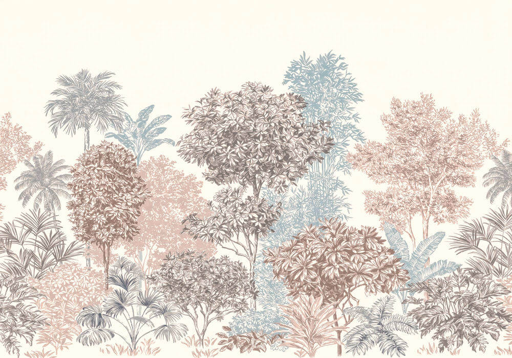 Komar Ink Painted Trees INX8-024