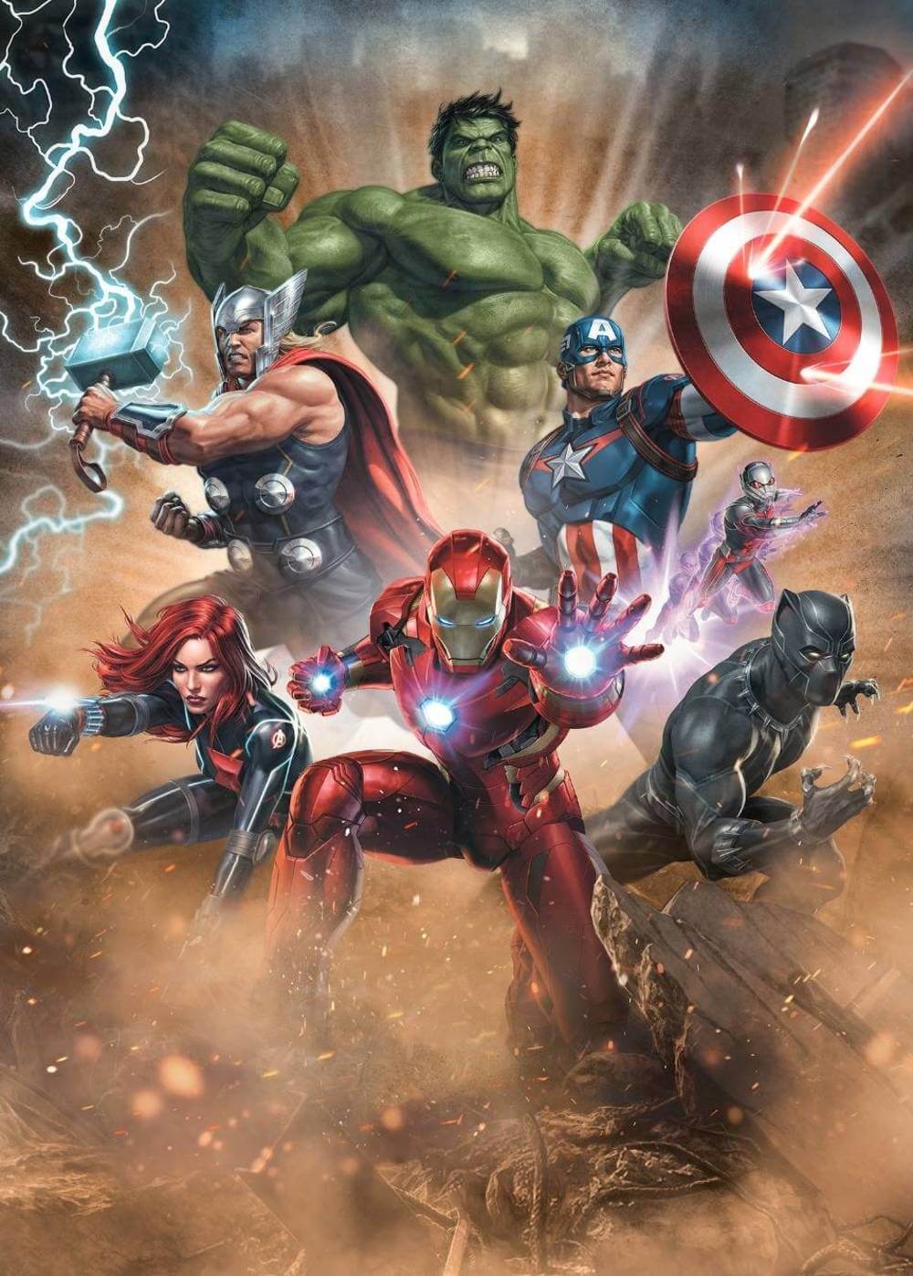 Komar Into Adventure Avengers Superpower IADX4-079