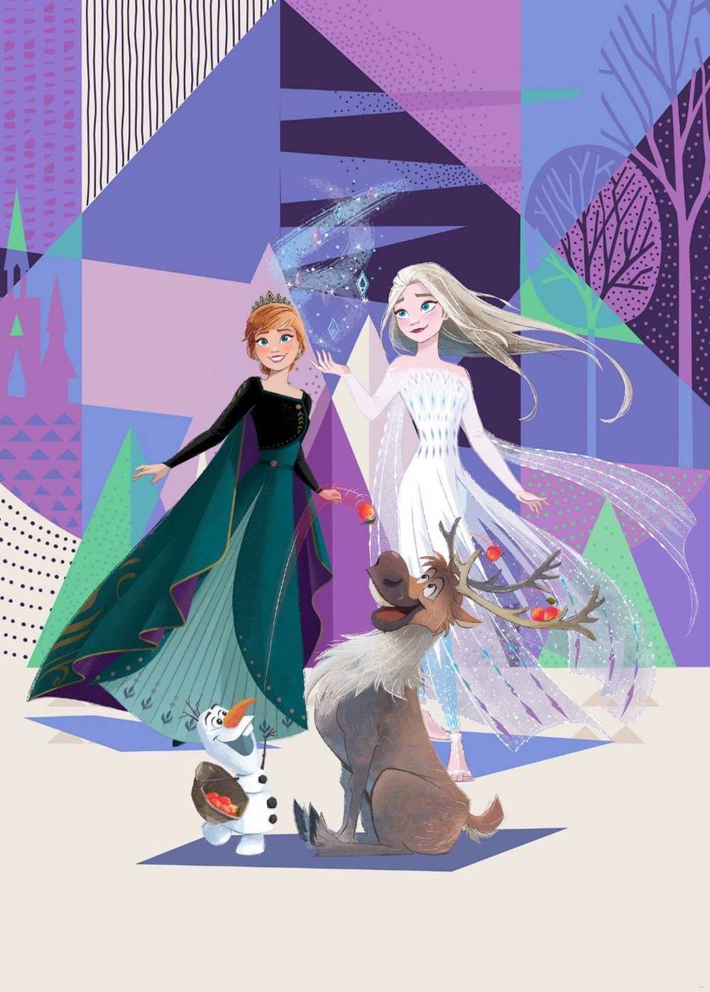 Komar Into Adventure Frozen Abstract Arendelle IADX4-059