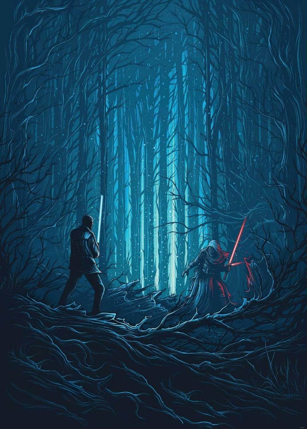 Komar Into Adventure Star Wars Wood Fight IADX4-003