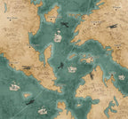 Komar Into Adventure travel map IAX6-0029