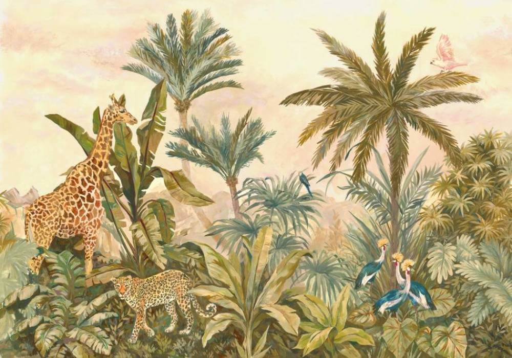 Komar Into Adventure Tropical Vintage Garden IAX8-0005