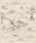 Komar Into Adventure Winnie the Pooh Map IADX4-042