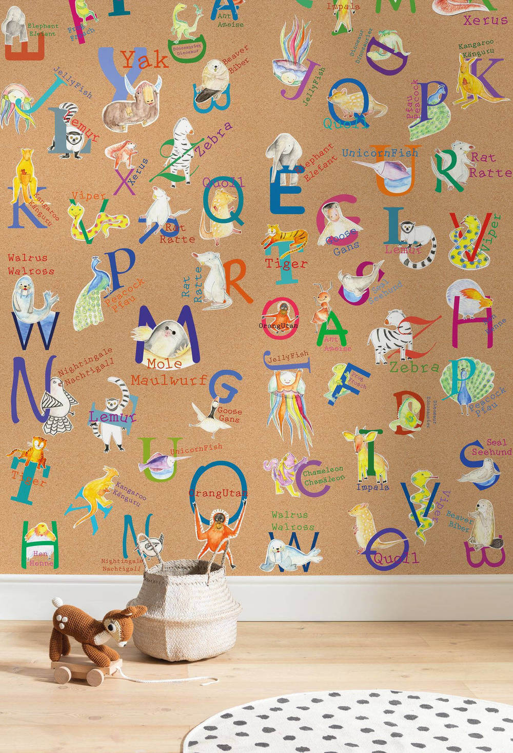 Komar Pure Animals A-Z P036-VD2