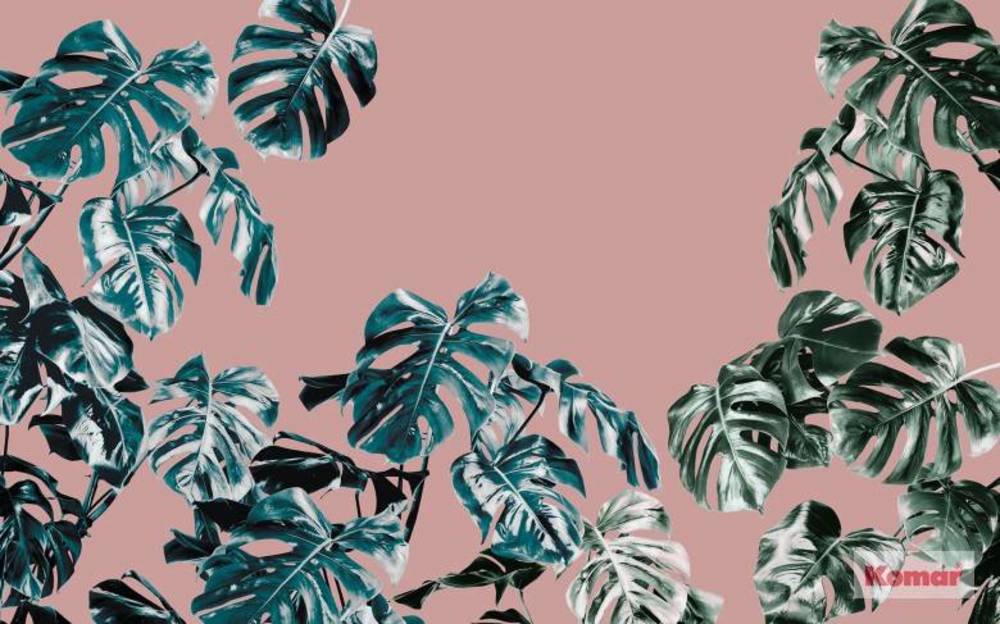 Komar Pure Monstera Rose P016-VD4