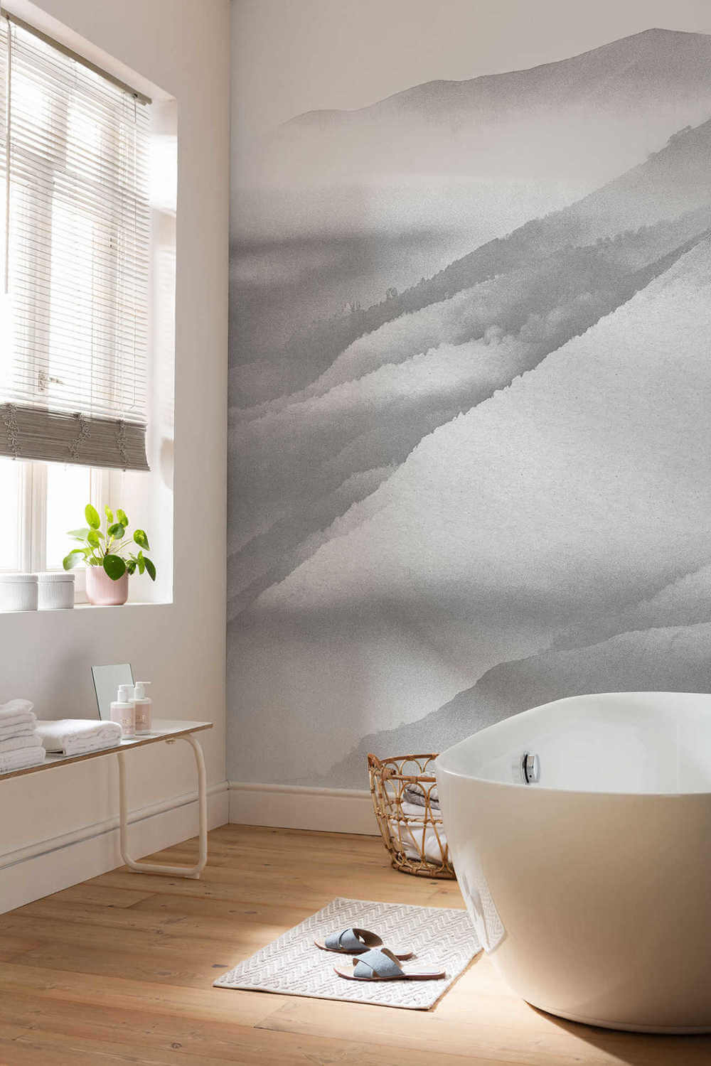 Komar Raw White Noise Mountain R2-010