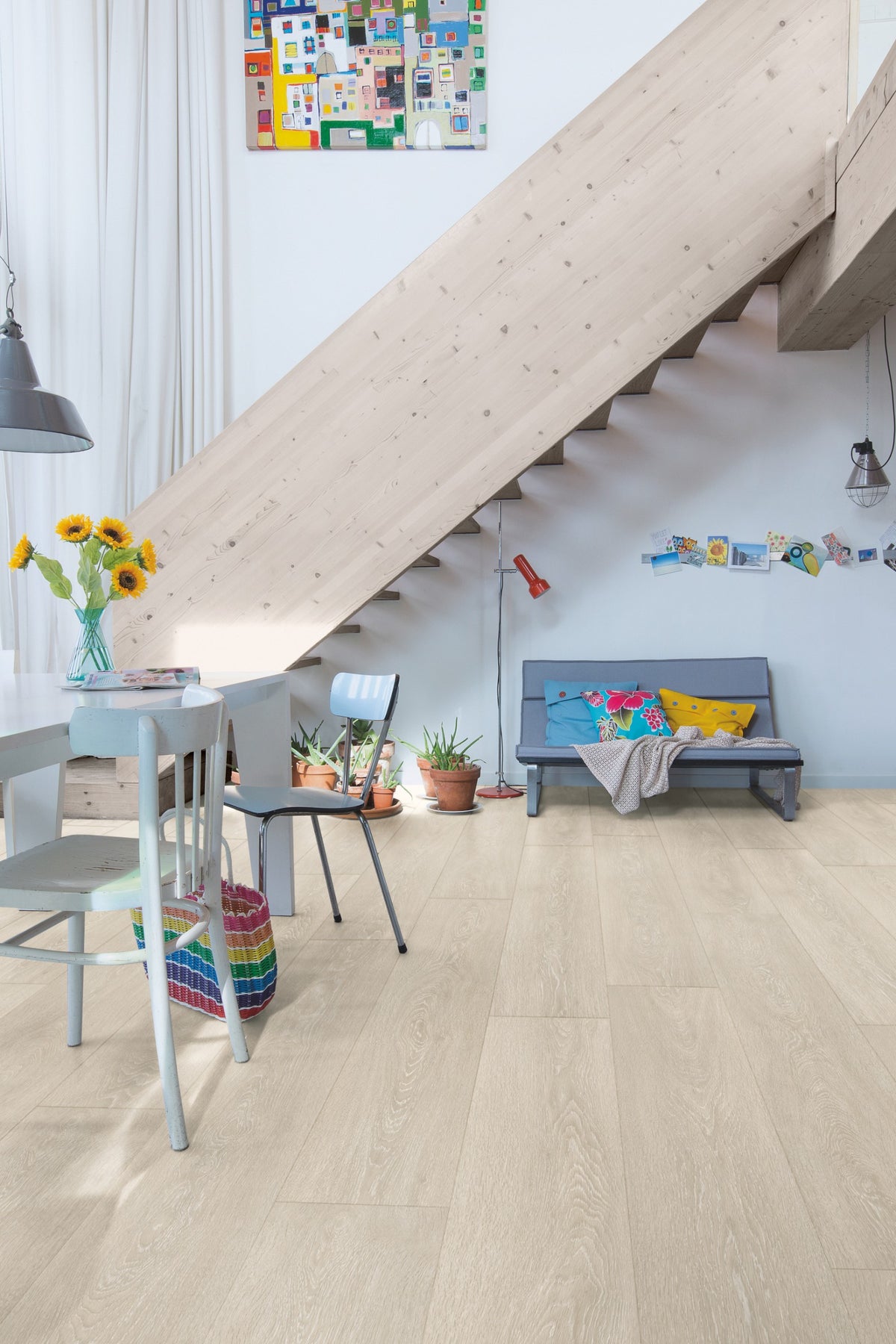 Quick-Step Majestic MJ3554 Vallei Lichtbeige Eik - Laminaat Stroken