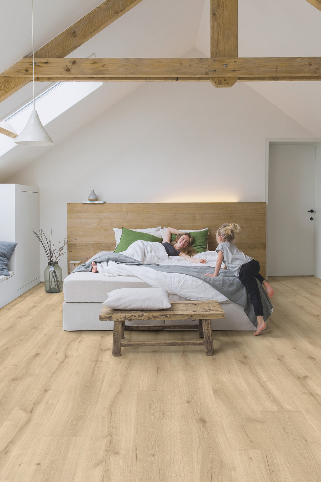 Quick-Step Majestic MJ3550 Woestijn Lichte Naturelle Eik - Laminaat Stroken