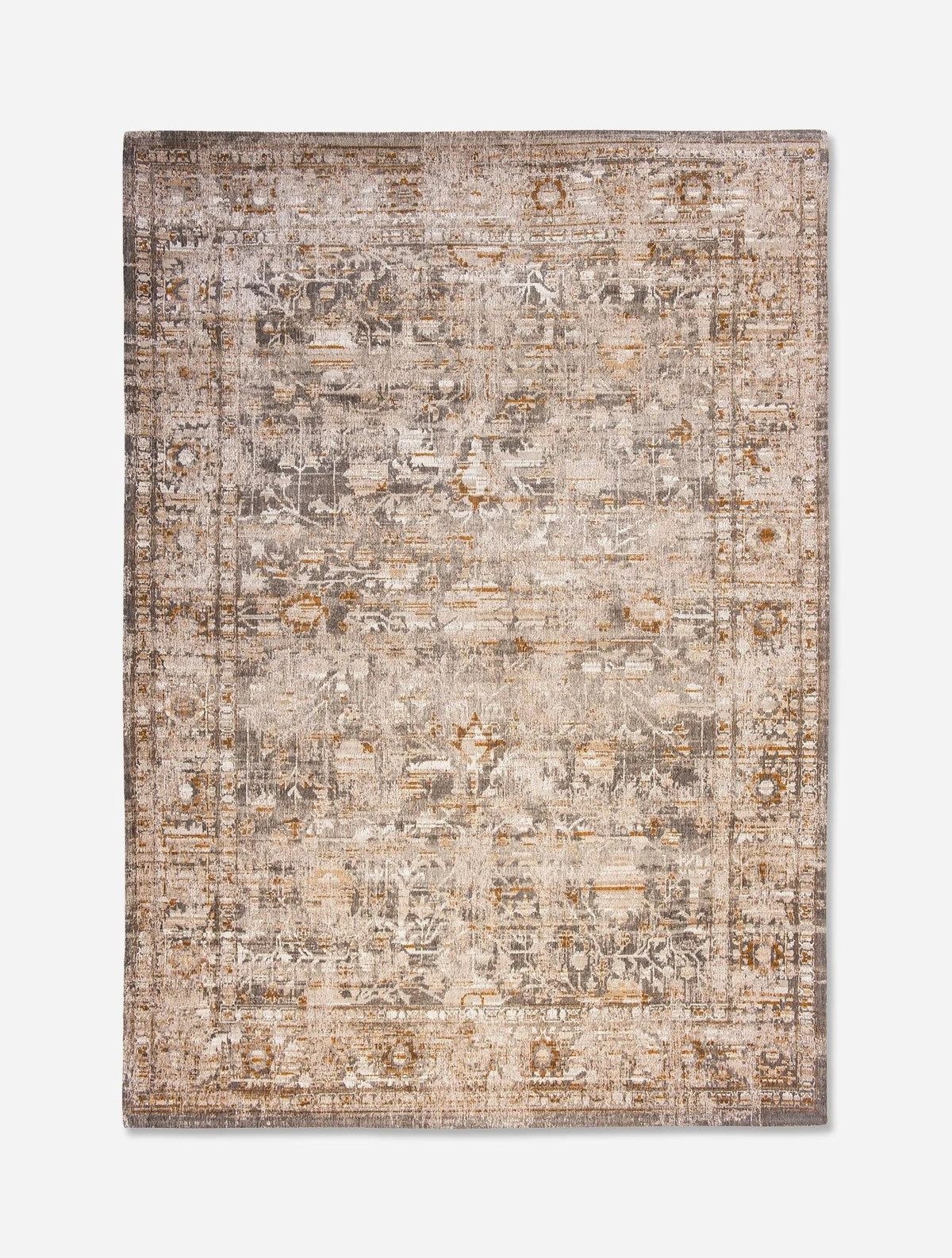 Louis de Poortere vloerkleed - Antiquarian Ushak 8884 Suleiman Grey