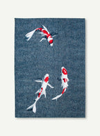 Louis de Poortere vloerkleed - Pop Koi 9390 Japanese Pond