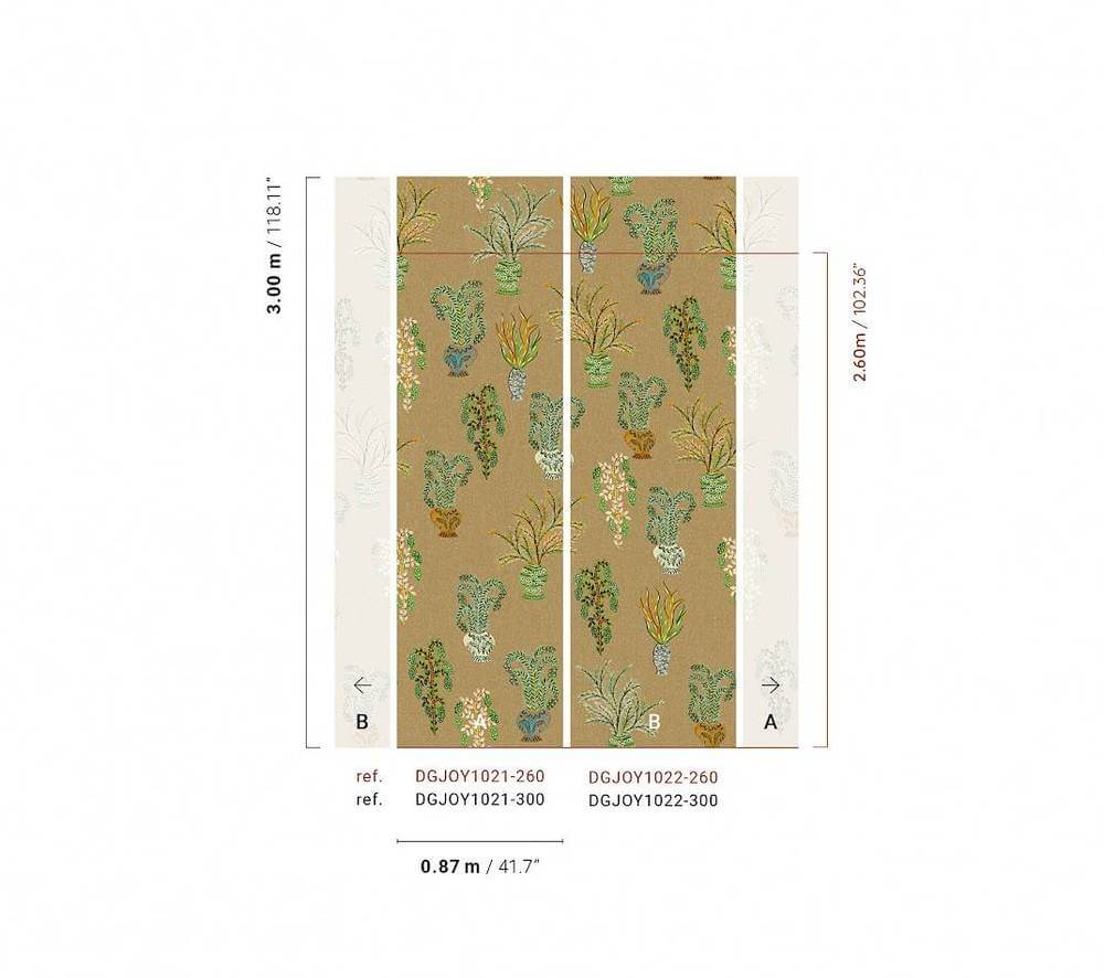 Masureel Joy DGJOY1021-260 Bouquet Fawn