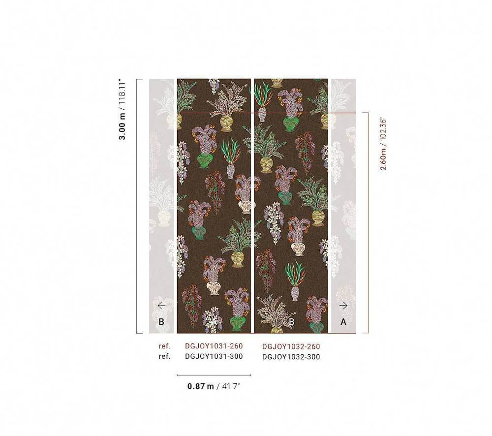 Masureel Joy DGJOY1032-260 Bouquet Umber