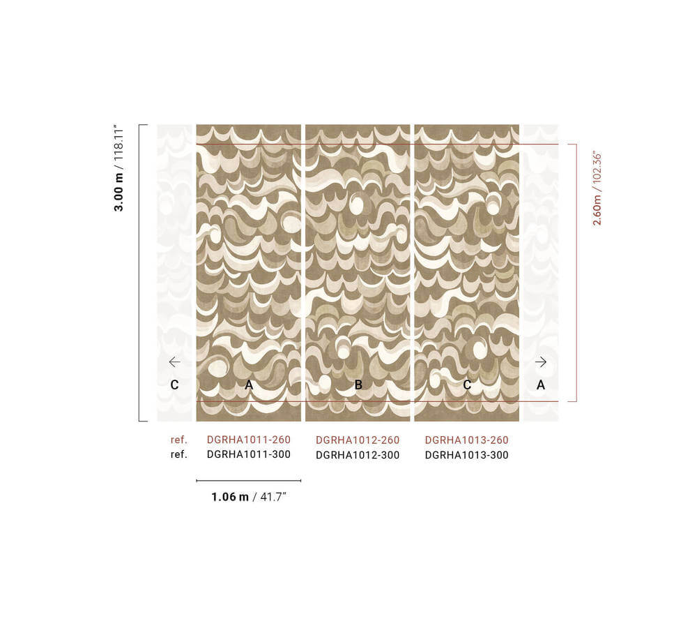 Masureel Rhapsody DGRHA1011-260 Cheviot Ivory
