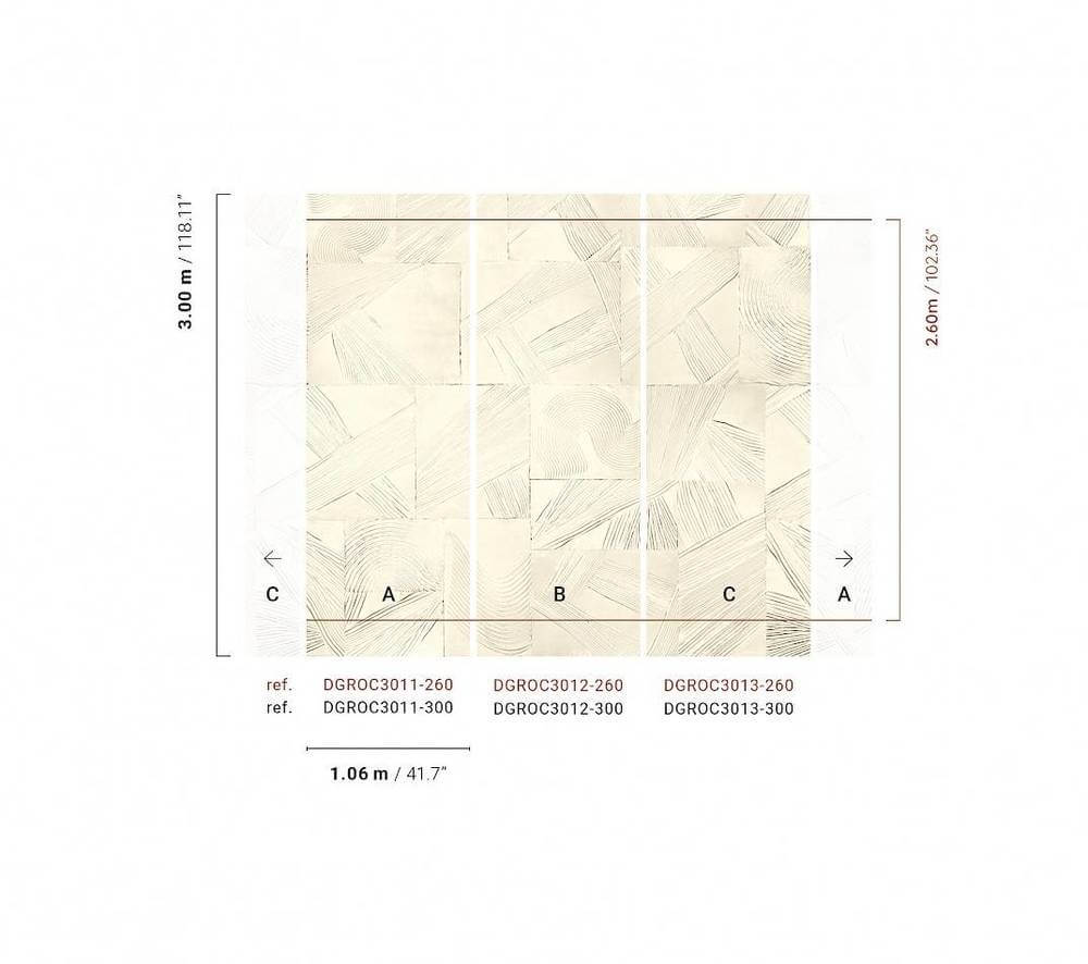 Masureel Rock DGROC3013-260 Paros White