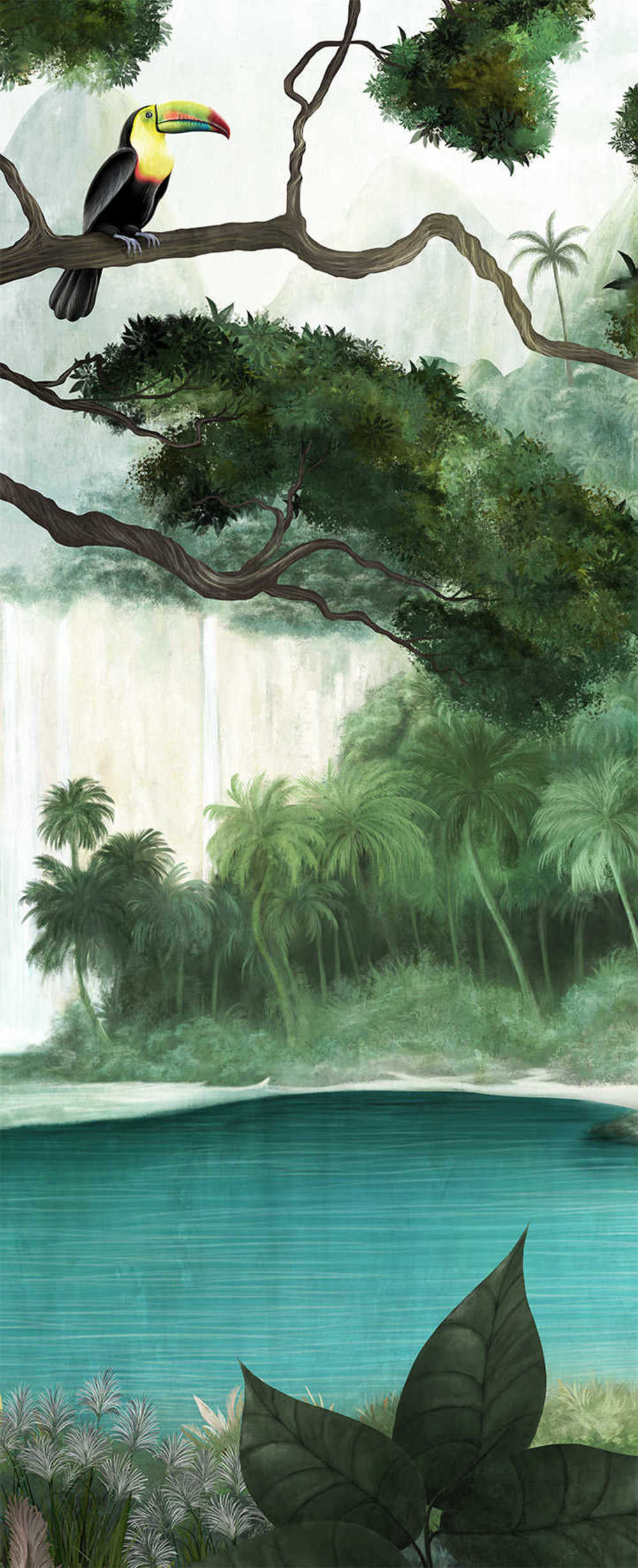 Masureel Wall Designs IV DG4TOU1022-260 Toucan Azur