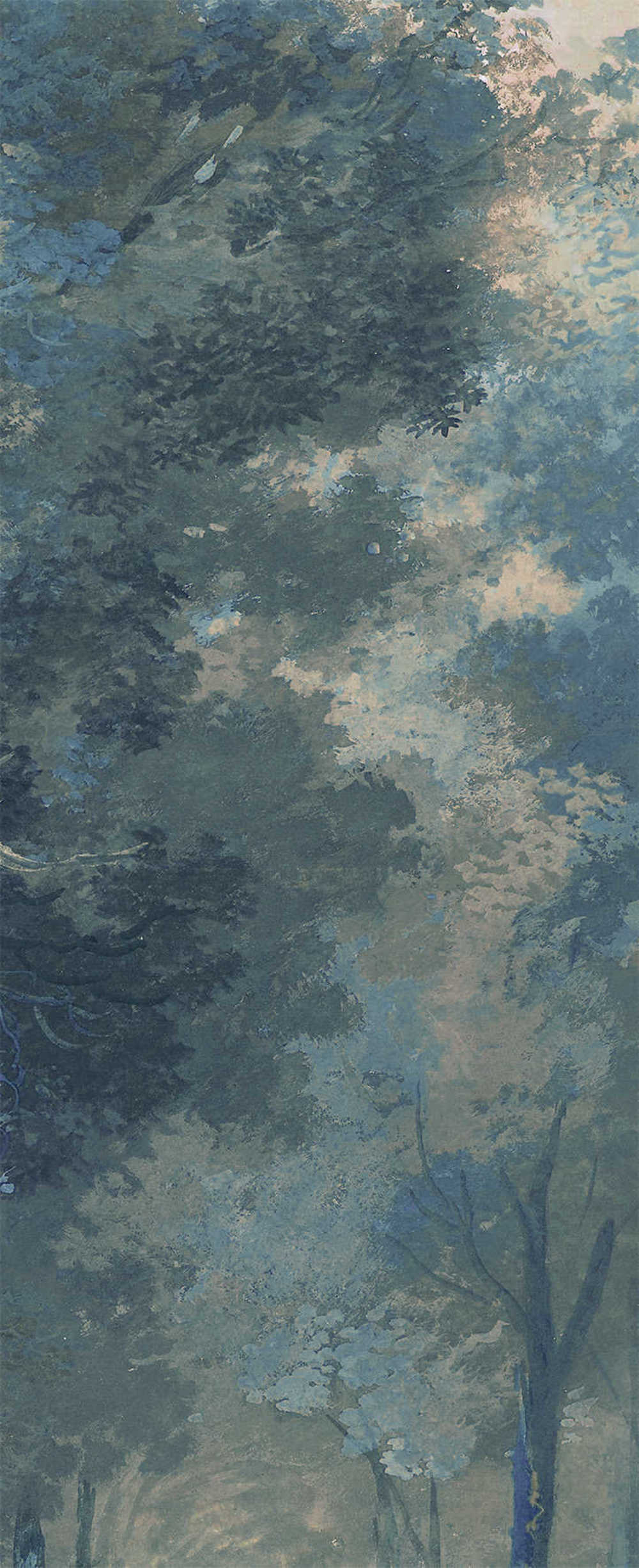 Masureel Wall Designs IV DG4WOO1011-260 Wood Blue