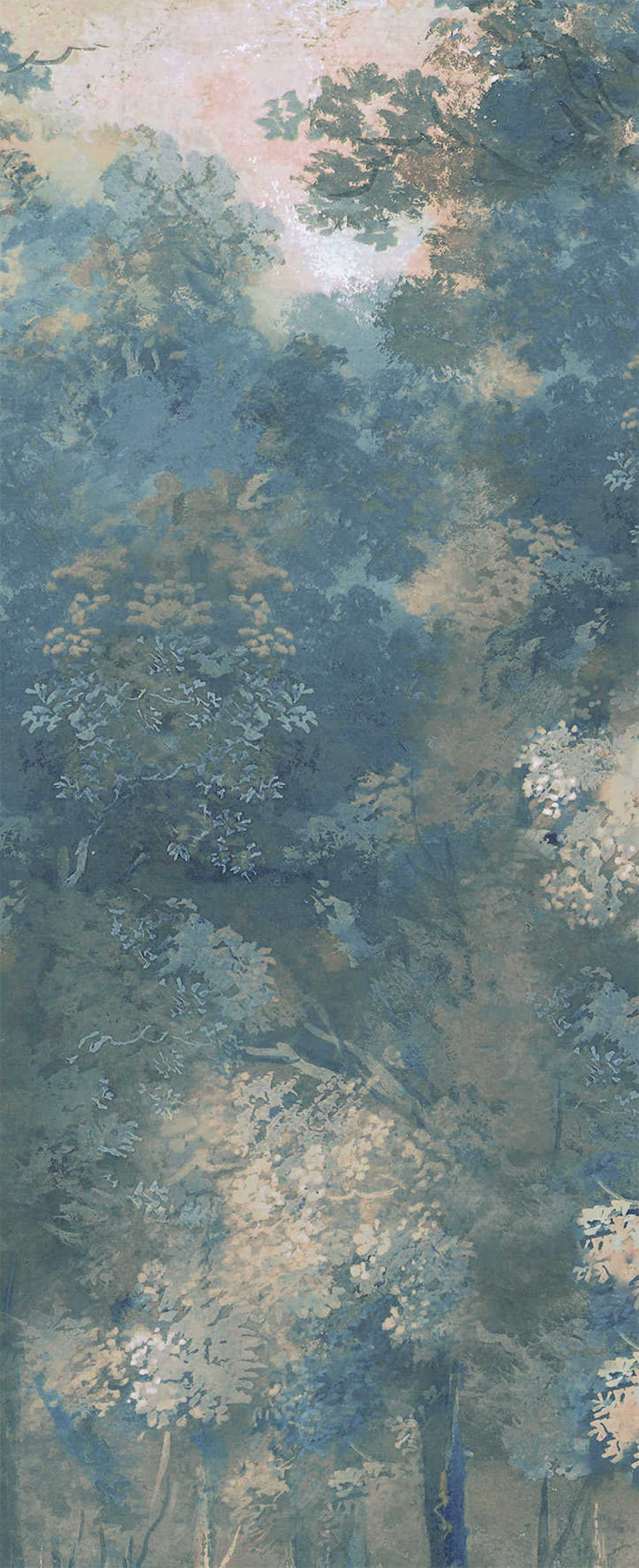 Masureel Wall Designs IV DG4WOO1012-260 Wood Blue