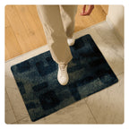 ColorStar Ethnic Navy Blue – Wasbare droogloopmat