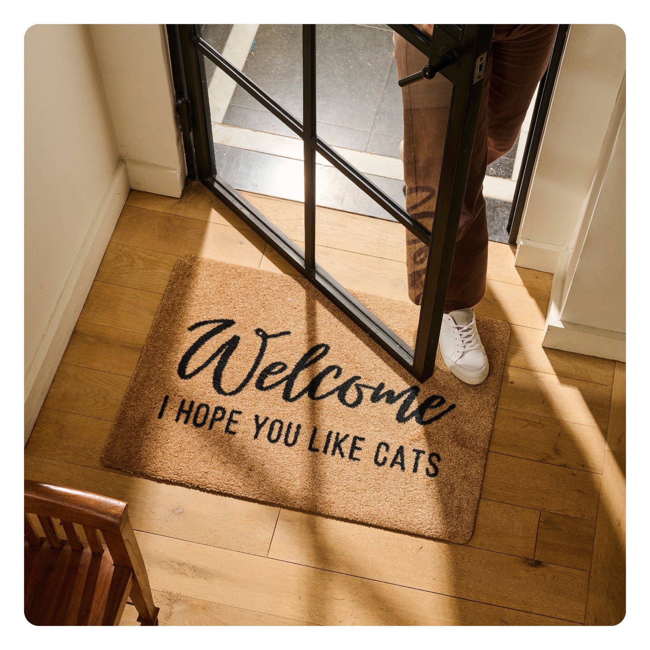 ColorStar I hope you like cats – Wasbare droogloopmat