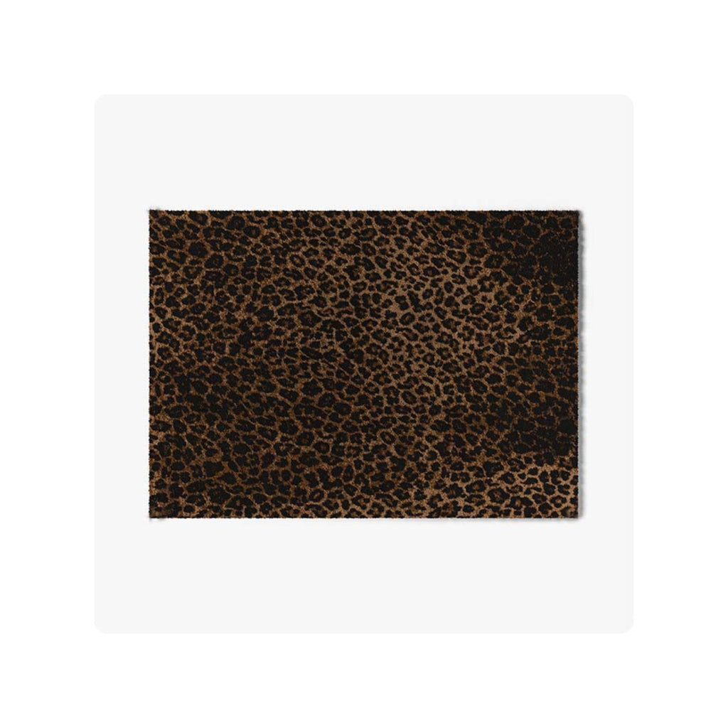 ColorStar Leopard Natural – Wasbare droogloopmat