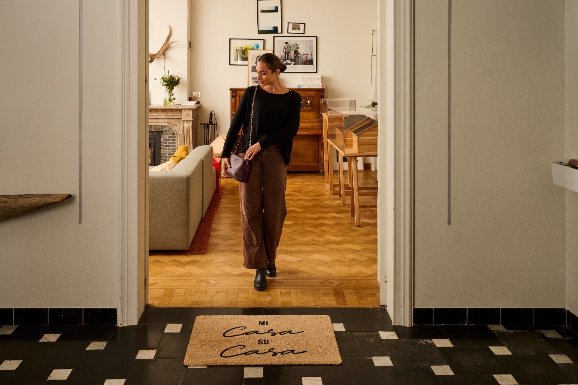 ColorStar Mi casa, su casa – Wasbare droogloopmat