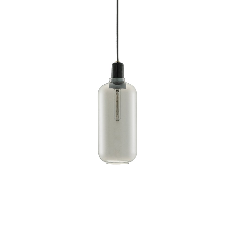 Normann Copenhagen Hanglamp Amp Marble Large - Gerookt Zwart