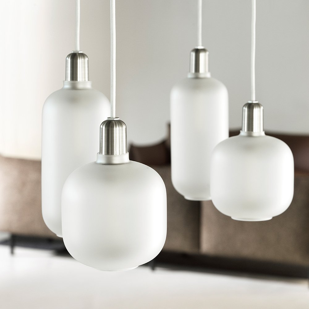 Normann Copenhagen Hanglamp Amp Large - Mat Wit