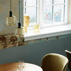Normann Copenhagen Hanglamp Amp Marble Small - Goud Groen